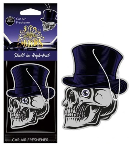AROMA CAR MUERTOS ЧЕРЕП В АВТОМОБИЛЬНОМ АРОМАТЕ HIGH-HAT