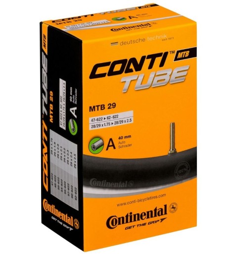 Велосипедная камера Continental 29 MTB 1,75-2,5 AV 40 мм