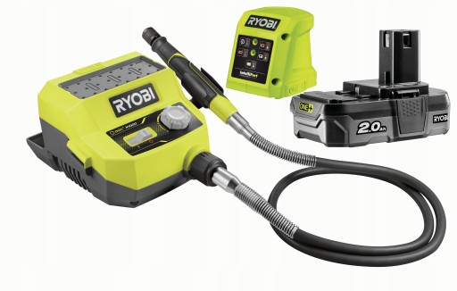 RYOBI RRTS18-120GA35 МУЛЬТИШЛИФОВАЛЬНЫЙ ГРАВИРОВАЛЬНЫЙ СТАНОК +2Ач