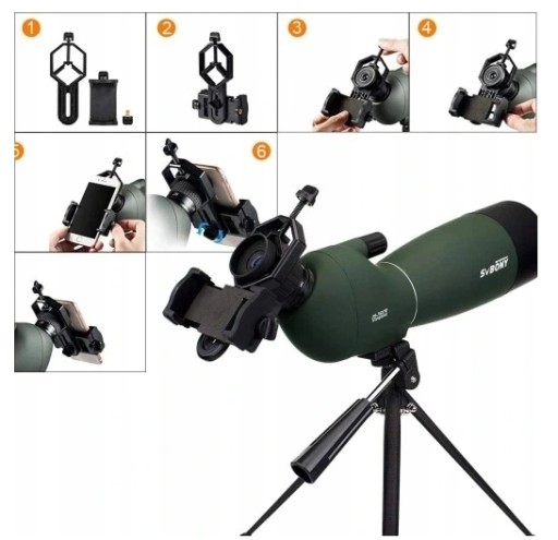 Телескоп наблюдения Svbony SV28 25-75Х70мм 75 х 70 мм