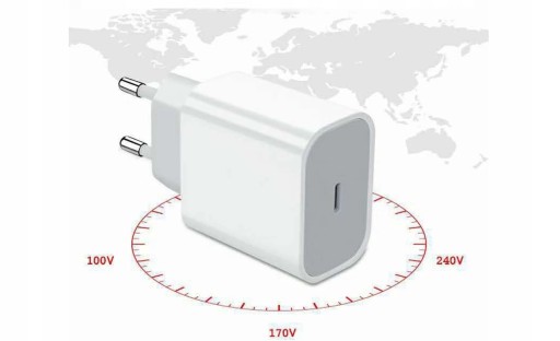 СЕТЕВОЕ ЗАРЯДНОЕ УСТРОЙСТВО USB TYPE C, 20 Вт, БЫСТРАЯ ЗАРЯДКА 3.0