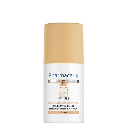 PHARMACERIS F Интенсивный покрывающий флюид «03» с SPF20 - 30 мл
