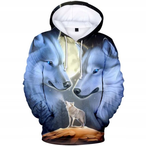 СВИТШОТ 3D ВОЛК ВСЕ РАЗМЕРЫ DIRELF DESIGNS НОВИНКА