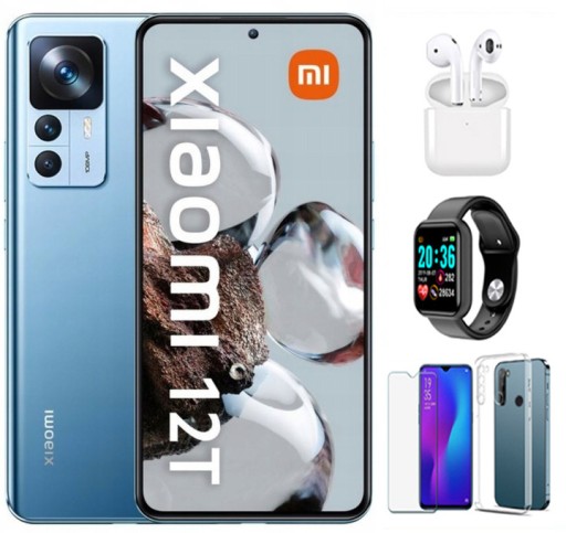 Смартфон Xiaomi 12T 8 ГБ/256 ГБ 5G, синий