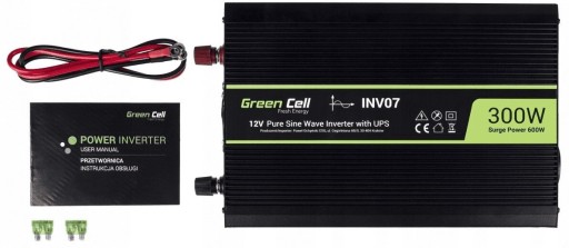 Green Cell 12V/230 В/600 Вт преобразователь