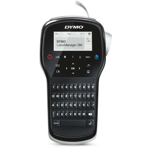 Принтер этикеток Dymo LabelManager 280 с QWERTY-клавиатурой + ЛЕНТА D1 + АККУМУЛЯТОР