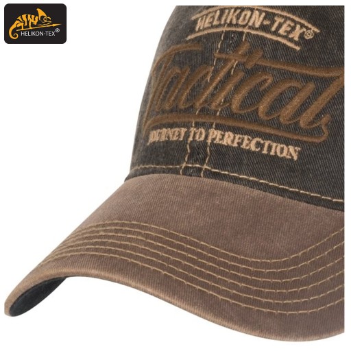 CZAPKA Z DASZKIEM BASEBALL HELIKON SNAPBACK BROWN