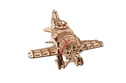 Самолет Mad Hornet UGEARS ДЕРЕВЯННАЯ МЕХАНИЧЕСКАЯ 3D МОДЕЛЬ ДЛЯ СБОРКИ