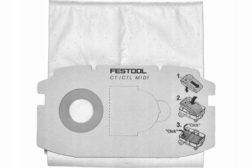 FESTOOL ФИЛЬТР-МЕШКИ SC FIS-CT MIDI/5 498411