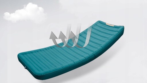 МАТРАС AEROGOGO Peyto GMX-01 LIGHT, надувной + электрический НАСОС