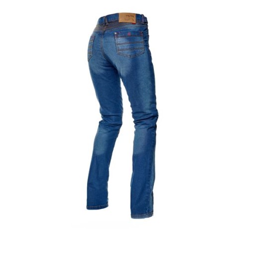 Damskie spodnie jeans motocyklowe ADRENALINE ROCK LADY PPE niebieski L