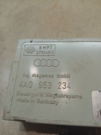 МОДУЛЬ ИММОБИЛАЙЗЕРА A4 B5 1.9 TDI 4A0953234