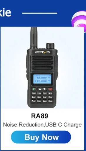 Радиостанция Retevis RA79 Walkie Talkie AM FM Airband