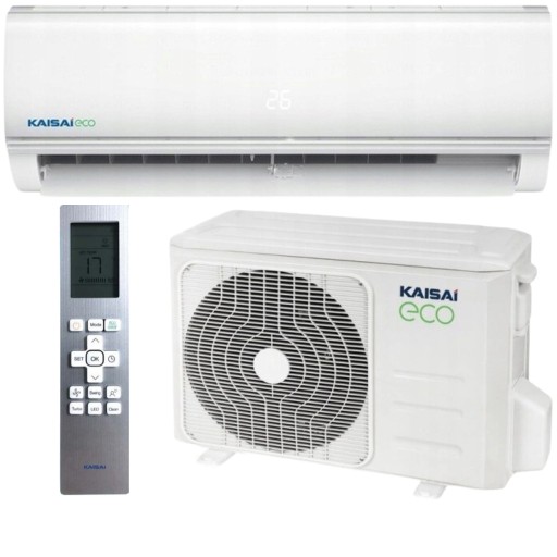 Настенный кондиционер KAISAI ECO 3,5 кВт, комнатный кондиционер КОНДИЦИОНЕР ДЛЯ РАЗДЕЛЕННОГО ДОМА
