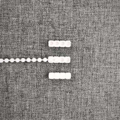 Łącznik łańcuszka do rolet niezrywalny 3 mm biały