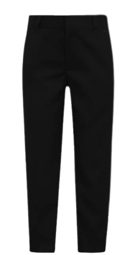 Брюки скинни для мальчика George Elegant, черные, 146/152