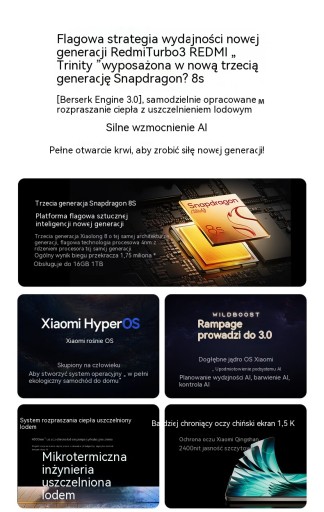 Смартфон Redmi Turbo 3 в версии «Гарри Поттер» емкостью 16 ГБ и 512 ГБ