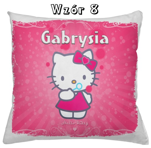 ПОДУШКА HELLO KITTY + НАЗВАНИЕ РАЗЛИЧНЫХ УЗОРОВ В ПОДАРОК