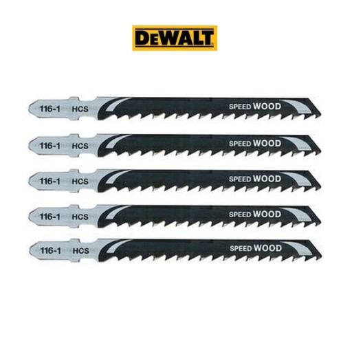 Набор полотен для лобзика DEWALT 5e DT2169