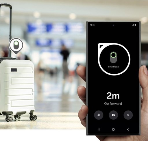 Outlet Lokalizator Samsung Galaxy SmartTag2 Biały zapis danych lokalizacji