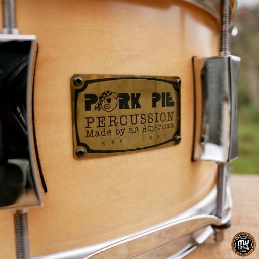 Pork Pie USA Custom 14 x 6 дюймов Малый барабан Satin Blonde