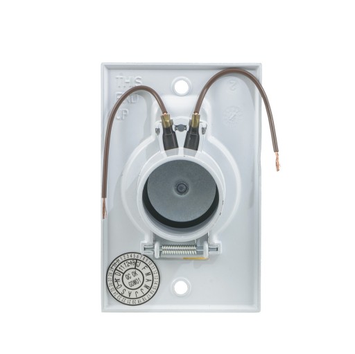 GNIAZDO SSĄCE TOP METAL PODŁOGOWE BIAŁE 122x78 mm
