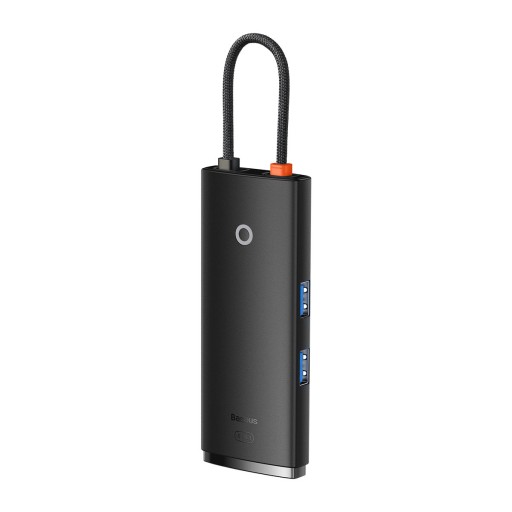 BASEUS HUB USB-C — 2x USB 3.0/USB-C PD/HDMI/SD/TF