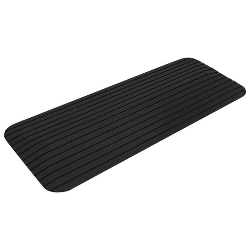 vidaXL Пороговая рампа 110x21x2,5 см, резиновая