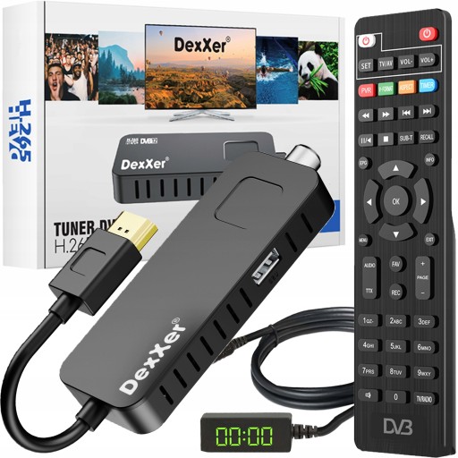 ДЕКОДЕР ТВ-ТЮНЕР HD DVB-T2 HEVC H.265 МИНИ-СТИЛЬ