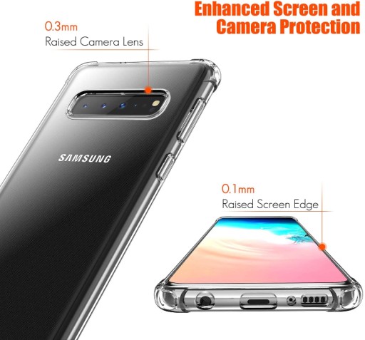 чехол чехол прозрачный качественный samsung galaxy s10