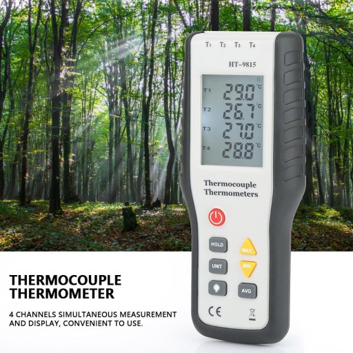 HT-9815 Цифровой термометр с датчиком