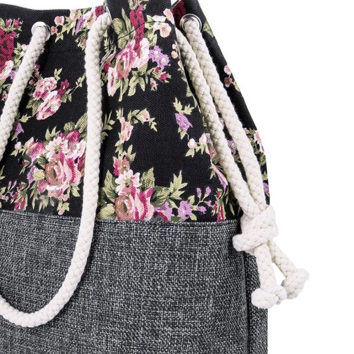 Torebka damska worek pojemna torba shopper vintage miejska na ramię ZAGATTO
