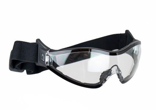 Военные парашютные защитные очки Mil-Tec Commando UV 400 CLEAR Plus