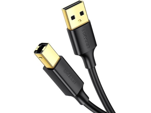 Kabel UGREEN US135 USB 2.0 A-B do drukarki 3m
