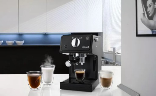 DeLonghi ECP 31.21 1100W 15бар черная эспрессо-машина