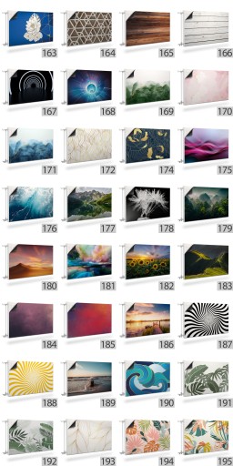 КРЫШКА РАДИАТОРА МАГНИТНЫЙ МАТ БЕЛЫЙ ЛАМПЫ ПЛАТЫ 3D ЭФФЕКТ 110x60