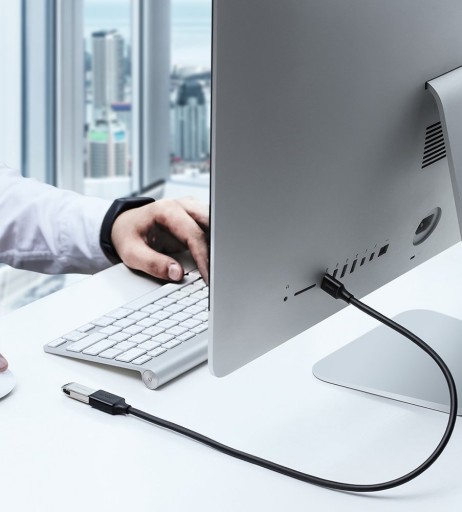 UЗЕЛЕНЫЙ КАБЕЛЬ-УДЛИНИТЕЛЬ USB-USB 3.0 2М