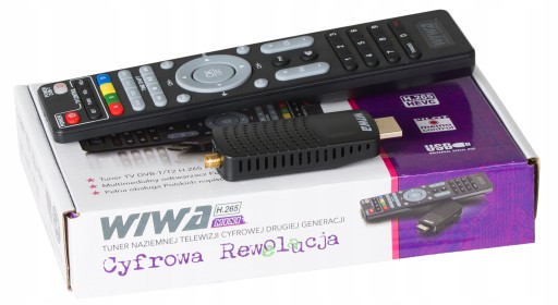 Тюнер WIWA H.265 Mini DVB-T/T2 Full HD