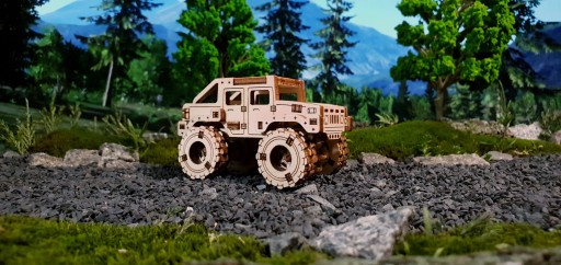 3D-пазл Механический автомобиль Monster Truck 2
