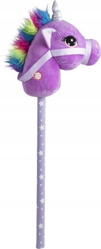 ГОЛОВА ЕДИНОРОГА НА ПЛЮШЕВОЙ ПАЛКЕ HOBBY HORSE HORSE