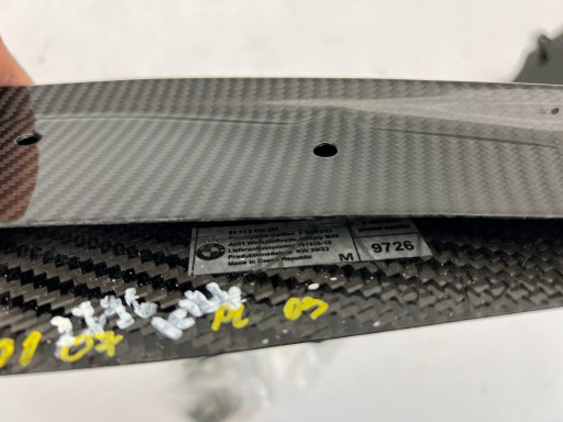 BMW M3 F80 M4 F82 F83 ДИФФУЗОР ПЕРЕДНЕГО БАМПЕРА КАРбон OEM N