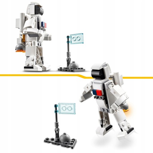 LEGO CREATOR 31134 PROM KOSMICZNY KOSMOS 3W1 LEGO 31140 MAGICZNY JEDNOROŻEC