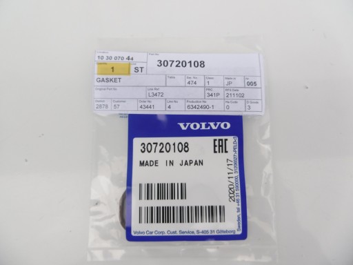 ПРОКЛАДКА ГРМ B8444S VOLVO XC90 S80 4.4 V8