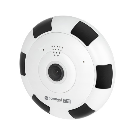 IP-камера для помещений с Wi-Fi, 3 МП, 360°, зум Tuya