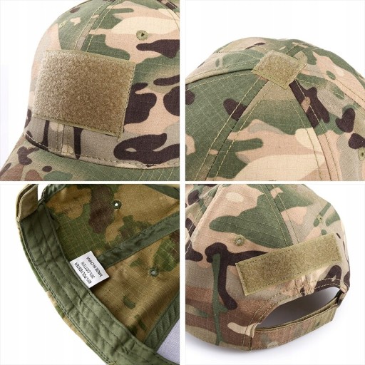 Регулируемая кепка HAN WILD Outdoor Camouflage Mesh Ta