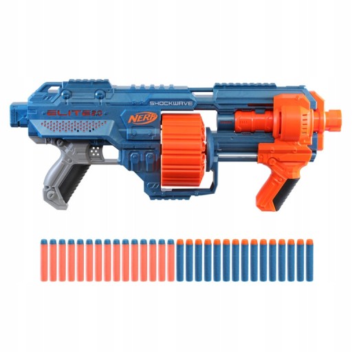 Бластер Hasbro Nerf Elite 2.0 Schockwave RD-15 E9527