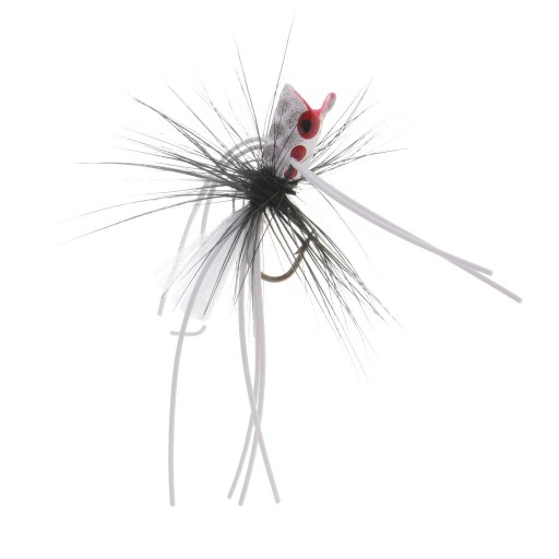 3X Fishing Pływające Popper Muchy Sztuczne