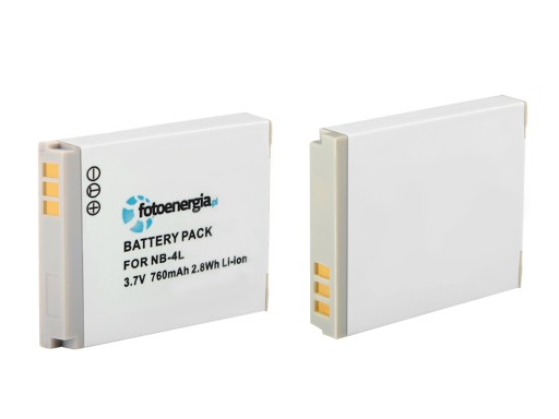 АККУМУЛЯТОР NB-4L ДЛЯ CANON IXUS 20 30 40 50 iSD750 760MAH