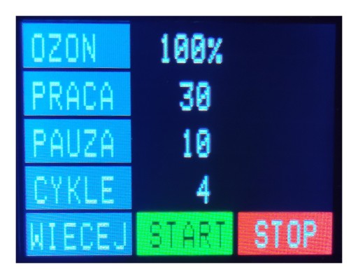Озонатор КВАРЦ 4г - 40г 100% ПОЛЬСКИЙ без пластин