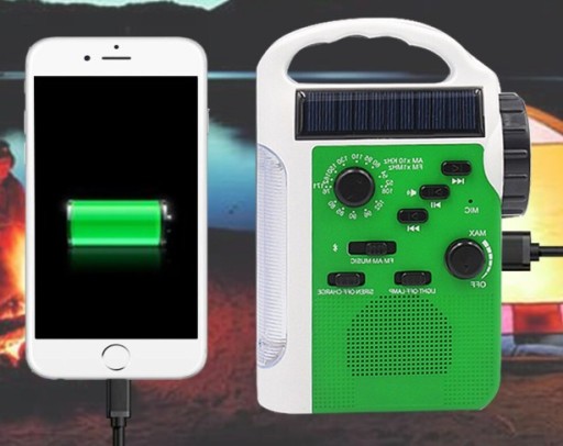 Портативное USB-радио Bluetooth с динамиком и фонариком